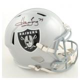 Autographed Howie Long Raiders Helmet