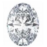 Oval Cut 5.39 Carat VS2 Lab Diamond