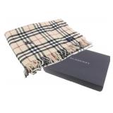 Burberry Tan Nova Check Blanket Scarf