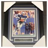 Autographed Tony Dorsett Cowboys Framed Photo