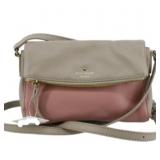 Kate Spade Beige & Pink Soft Leather Shoulder Bag