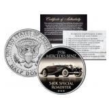 1963 Mercedes 540K Special Roadster JFK Coin