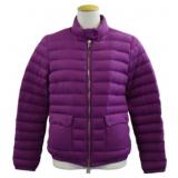 Moncler Purple Cashmere Puffer Jacket