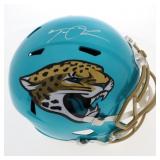 Autographed Trevor Lawrence Jaguars Helmet