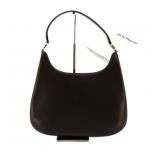 Salvatore Ferragamo Black Leather Shoulder Bag