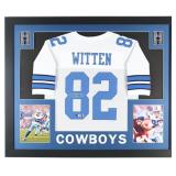 Autographed Jason Witten Custom Framed Jersey