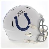 Autographed Darius Leonard Colts Helmet