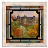 Biltmoreï¿½ in the Fall Stained Glass Art by Kinkade