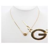 Givenchy G Logo Necklace