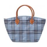 Burberry Blue Check Handbag