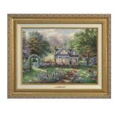 Springtime Memories Gold Frame Canvas by Kinkade