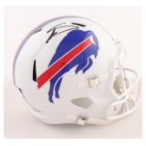 Autographed Stefon Diggs Bills Helmet