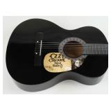 Autographed Ozzy Osbourne Acoustic Guitar