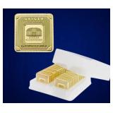 30 x 1 gram .999 Gold Geiger Bar Box