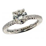 14k Gold 1.71 ct Brilliant VS1 Lab Diamond Ring