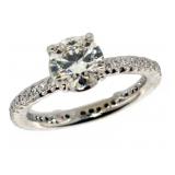 14k Gold 1.71 ct Brilliant VS1 Lab Diamond Ring