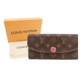 Louis Vuitton Monogram Emile Flower Wallet