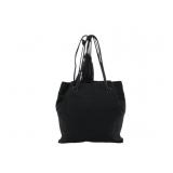 PRADA Nylon Shoulder Bag With Tassel