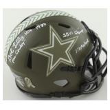 Autographed Bob lilly Cowboys Mini Helmet