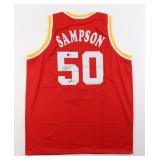 Autographed Ralph Sampson HOF 12 Jersey