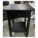 Black Side Table