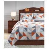 FULL ASHLEY LAYNE 3-PIECE COVERLET SET