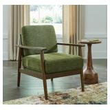 Ashley Bixler Contemporary Olive Accent Chair