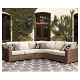 Ashley P791  Beachcroft 3pc Outdoor Sectional