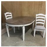 Ashley Realyn Oval Table & 6 Chairs. Floor Model