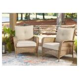 ASHLEY BRAYLEE OUTDOOR LOUNGE CHAIR WITH CUSHION