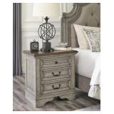 Ashley Lodenbay Three Drawer Night Stand w/USB