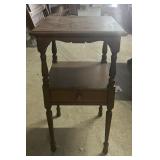 Antique Side Table With