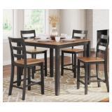 Ashley Gesthaven 5pc Counter Table & 4 Stools