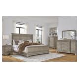 QUEEN ASHLEY LEXORNE 5-PIECE SLEIGH BEDROOM GROUP