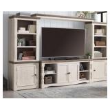 Ashley Havalance 4-Piece Entertainment Center