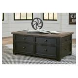 Ashley t736-20 Lift Top Storage Cocktail Table