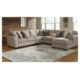 ASHLEY PANTOMINE 5PC SECTIONAL WITH CHAISE LOUNGE