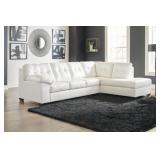 Ashley 59703 Donlen White Sectional Sofa