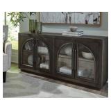 Ashley Dreley  Grayish Brown Accent Cabinet