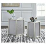 Ashley Traleena Contemporary 2pc Nesting Table Set