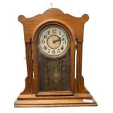 Oak Ingraham Kitchen Clock