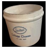 RARE Sealtest Cottage Cheese 10 lb Net Crock