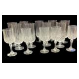 (14) Lead Crystal Stemware