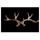 Metal Horns Wall Plaque