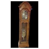 Howard Miller Floor Clock-Keeps Time & Chimes