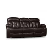 Home Elegance DBL REC Sofa w/Drop Down Table