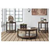 Ashley Roybeck 3-Piece Coffee & End Table Set