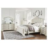 Ashley 5pc  Arlendyne King Upholstered Bed