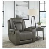 Ashley Cadplayer Recliner W/ Heat & Massage