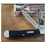 Case XX 6254 Black Trapper Pocket Knife